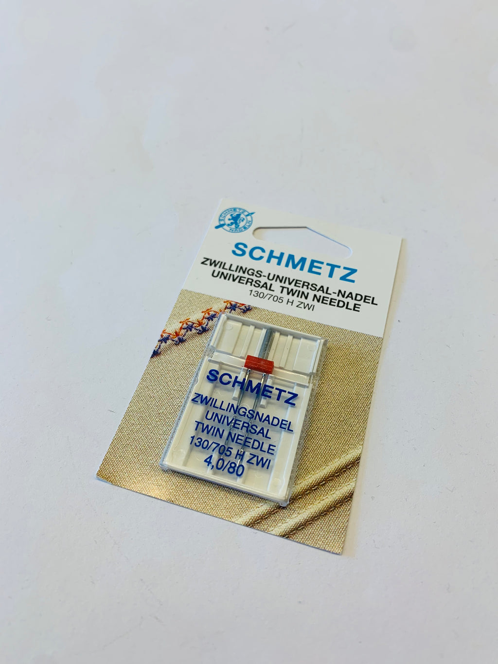 Schmetz Stretch Twin Needle: 4, 0/90