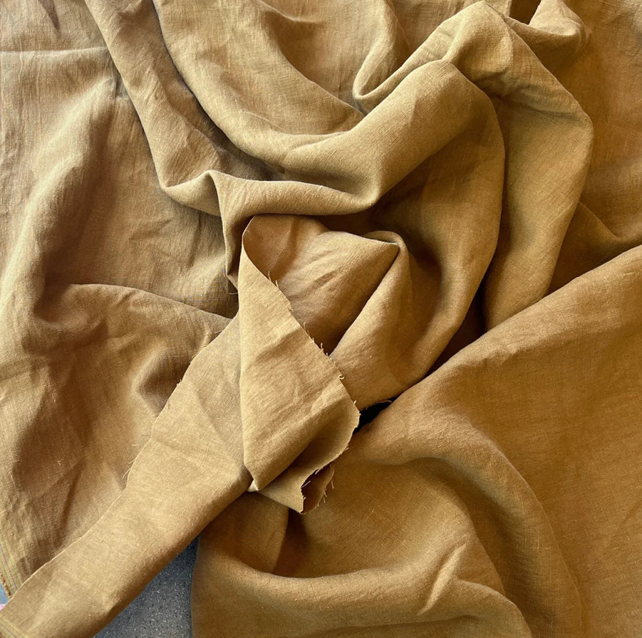NORMANDY/Washer finish linen in Ginger