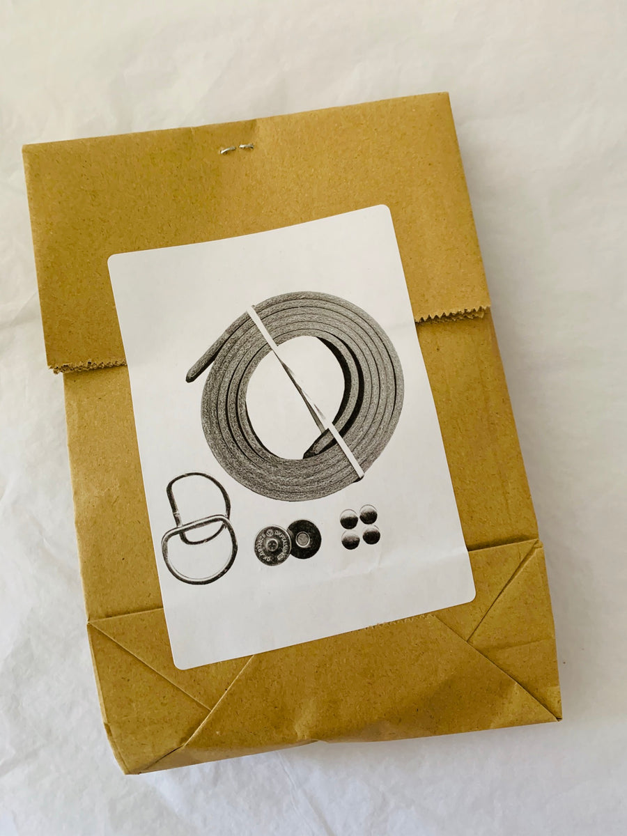 Merchant & Mills Jack Tar Nickel Hardware Kit The Selvedge Society