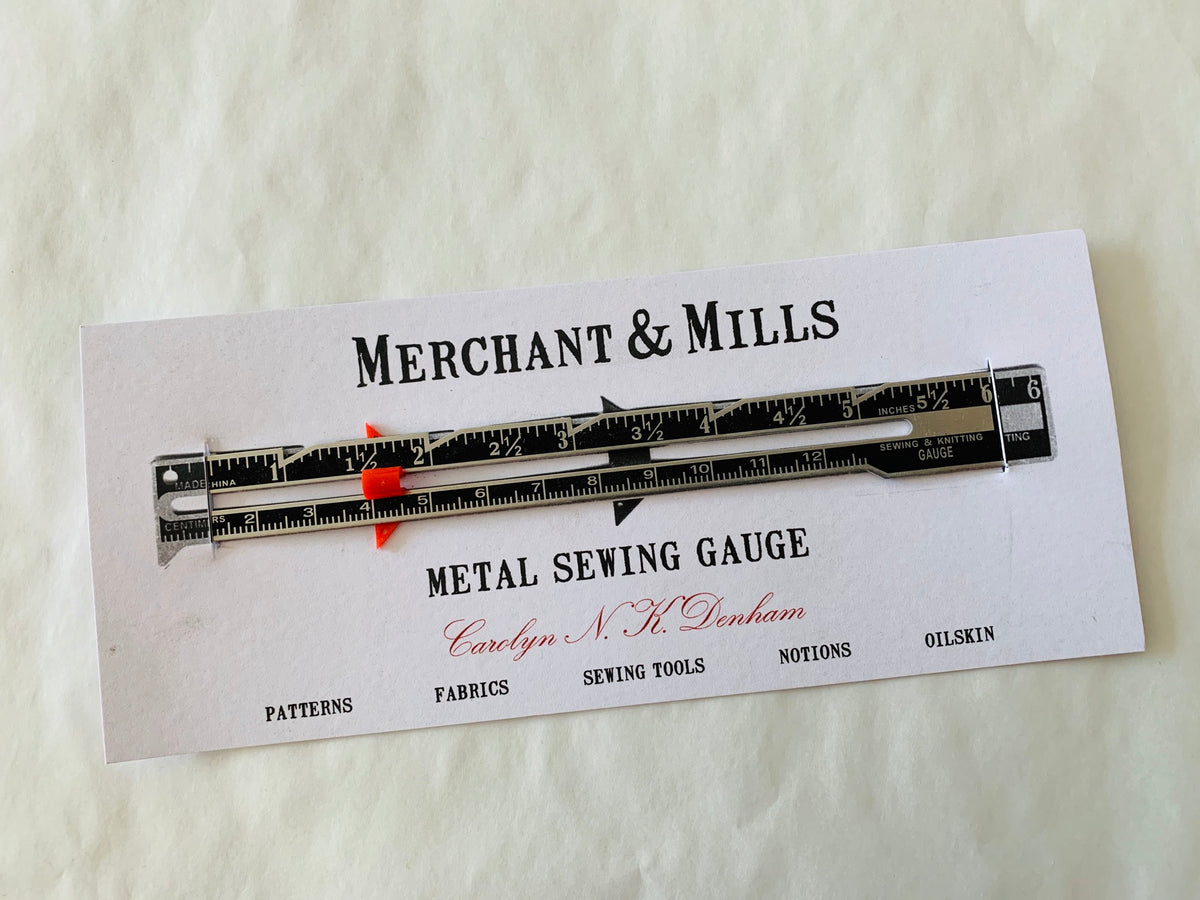 Metal Sewing Gauge