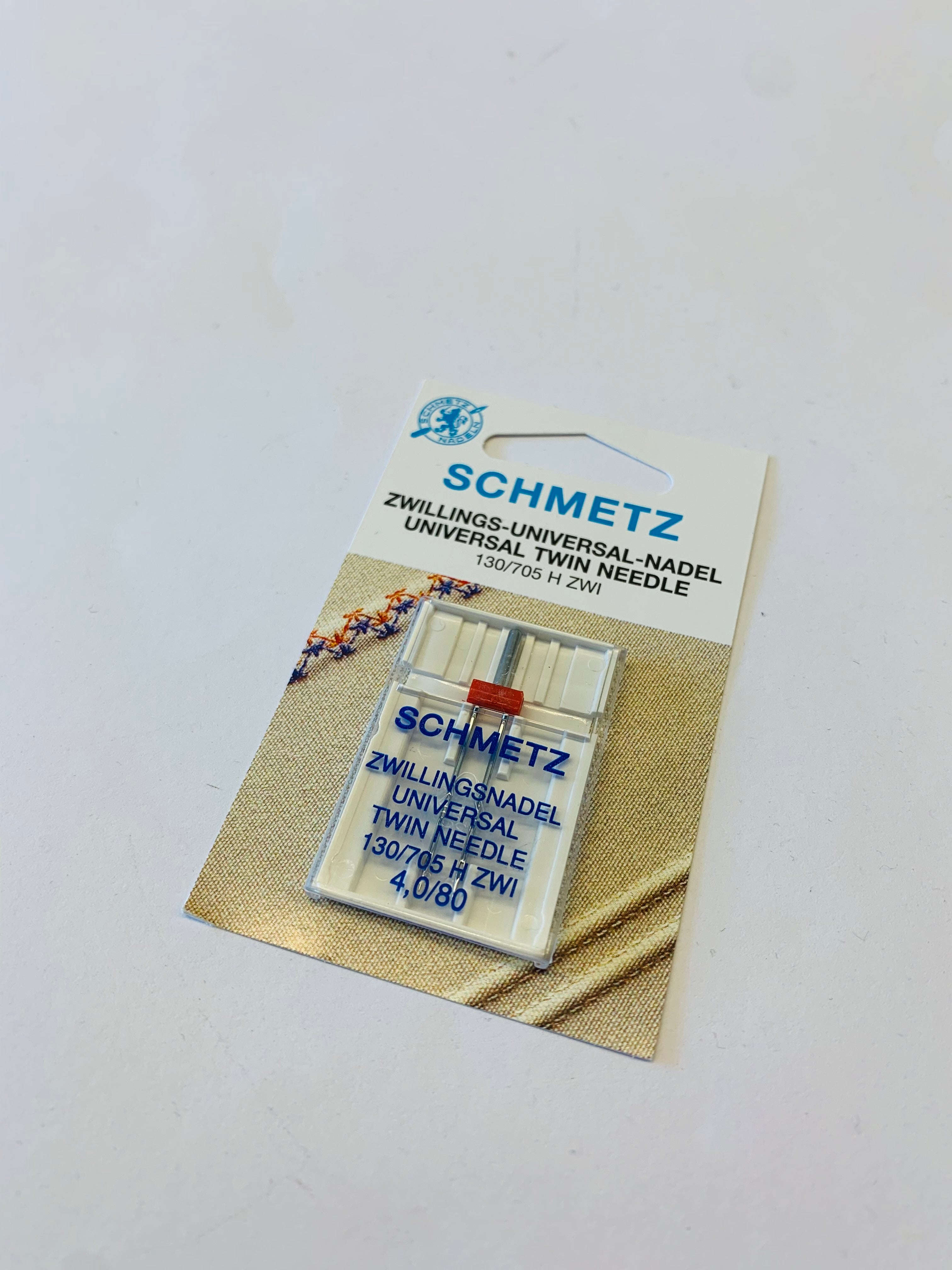 Schmetz Stretch Twin Needle: 4, 0/90