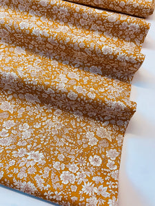 Liberty Cotton: The Emily Belle Collection/ Golden Ochre