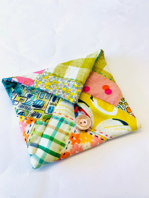 Orphan Block/ Quilted Envelope Purse Workshop, July 5