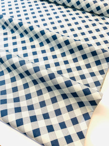 Moda Meander Navy & Ivory Bias Check