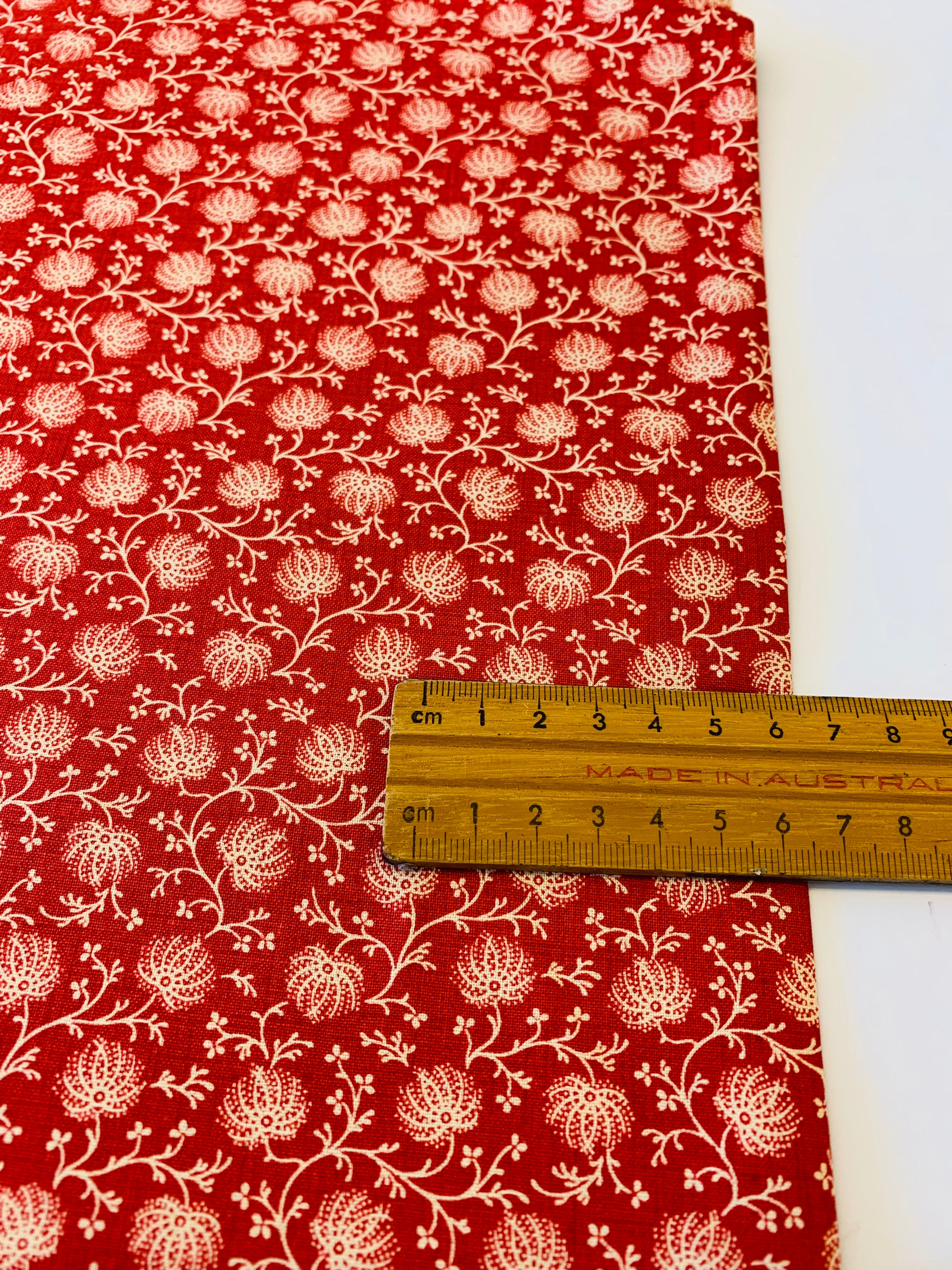 French General Joie de Vivre/ Rouge by Moda