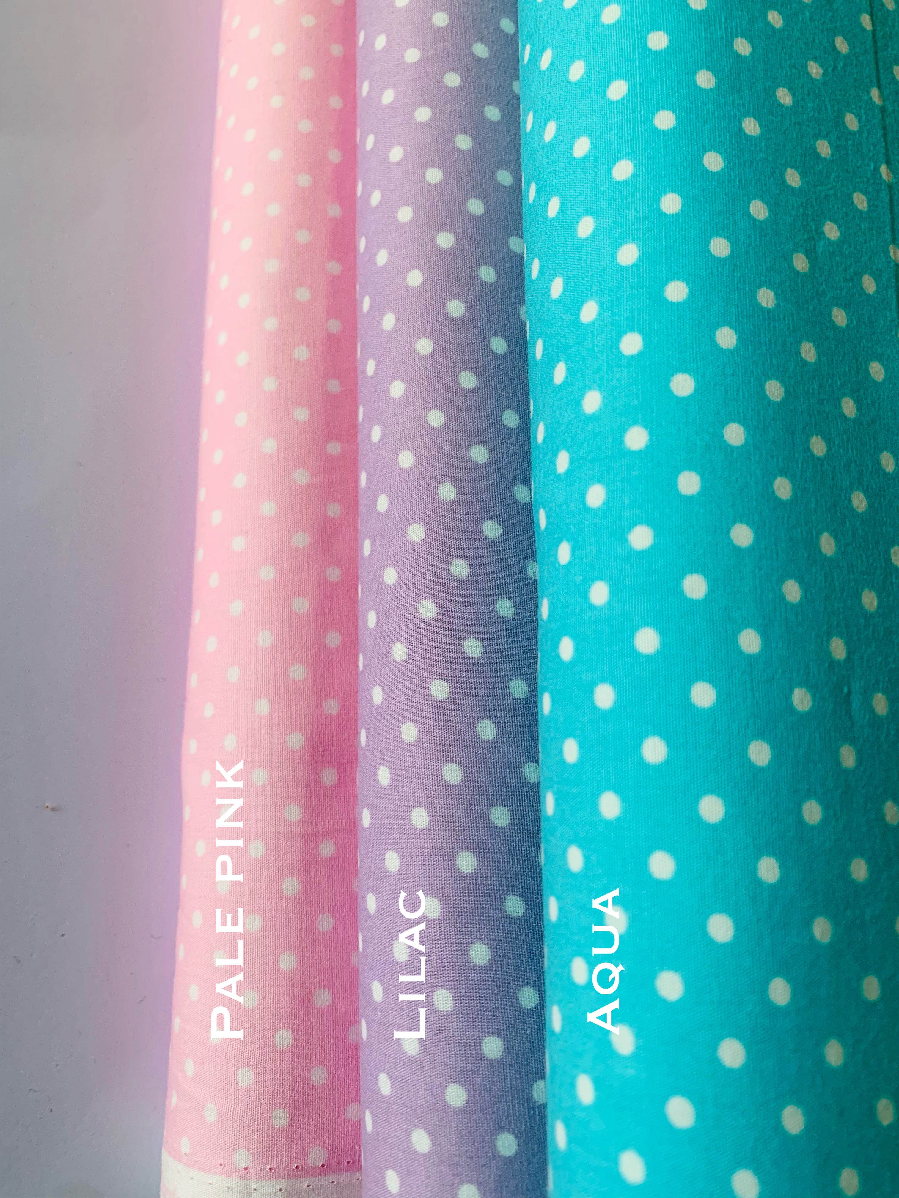 Classic Dots on quilting weight cotton