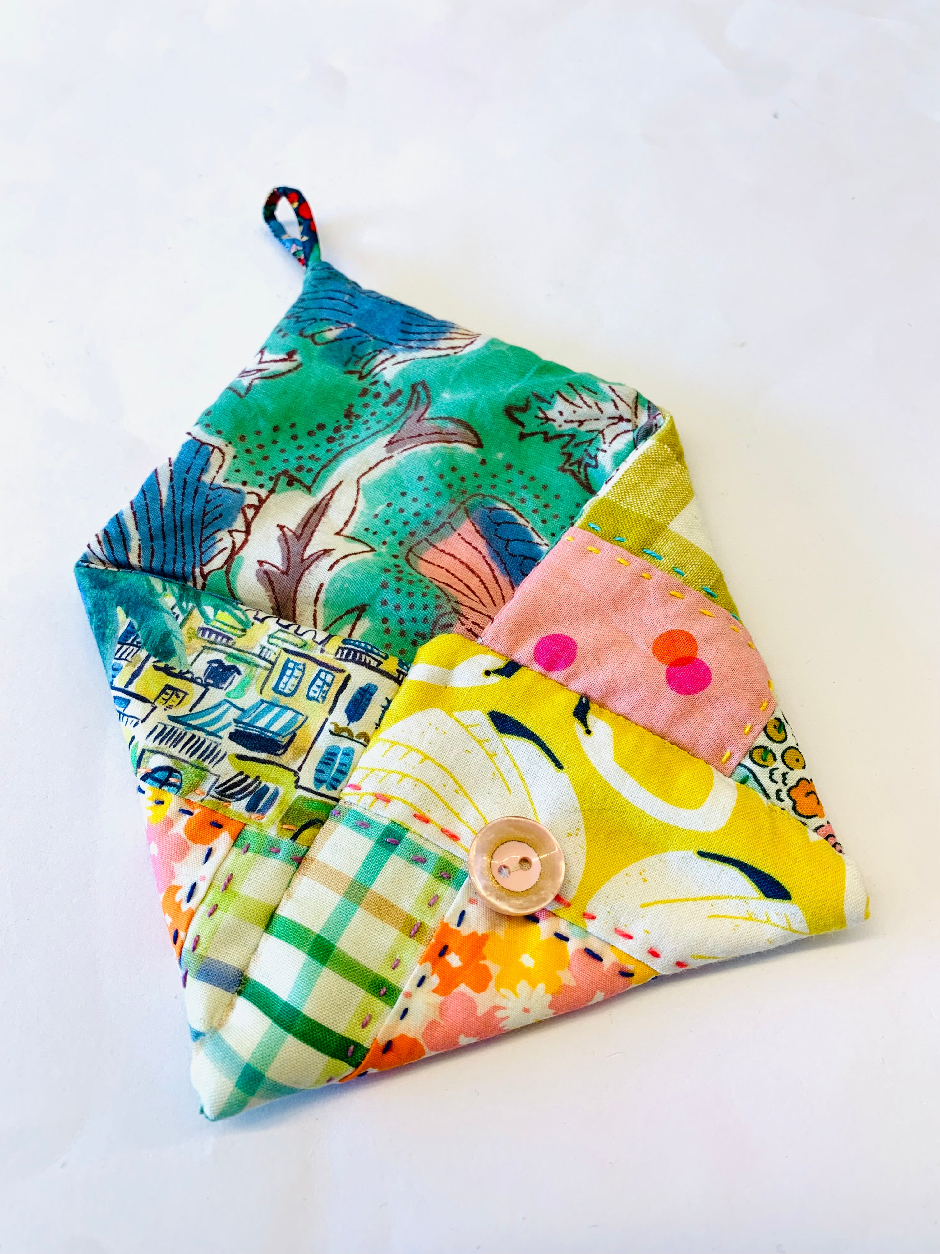 Orphan Block/ Quilted Envelope Purse Workshop, July 5