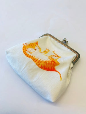 The Selvedge Society CLIP PURSE Kit/ Barn Kittens