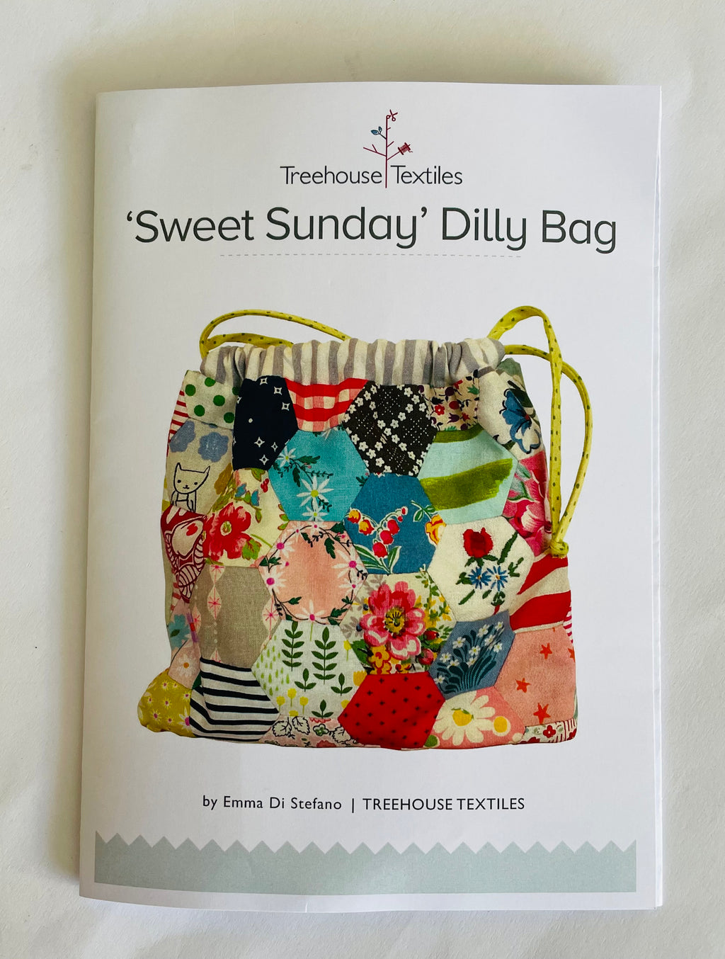 Treehouse Textiles/ "Sweet Sunday Bag pattern & template