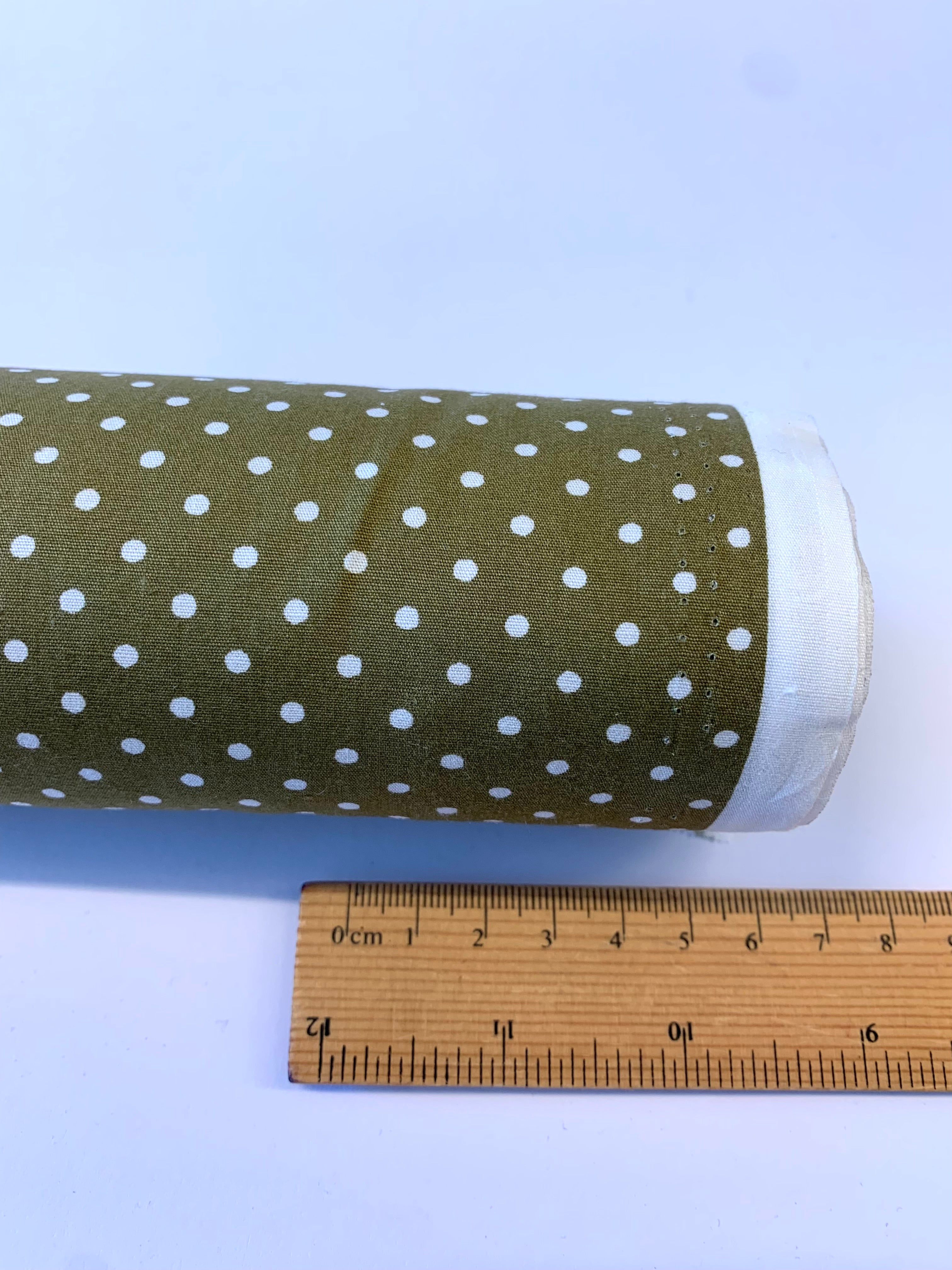Classic Dots on quilting weight cotton