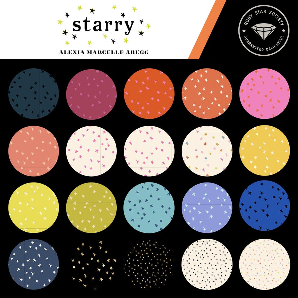 Ruby Star Society Starry 5” charm pack: 42pcs