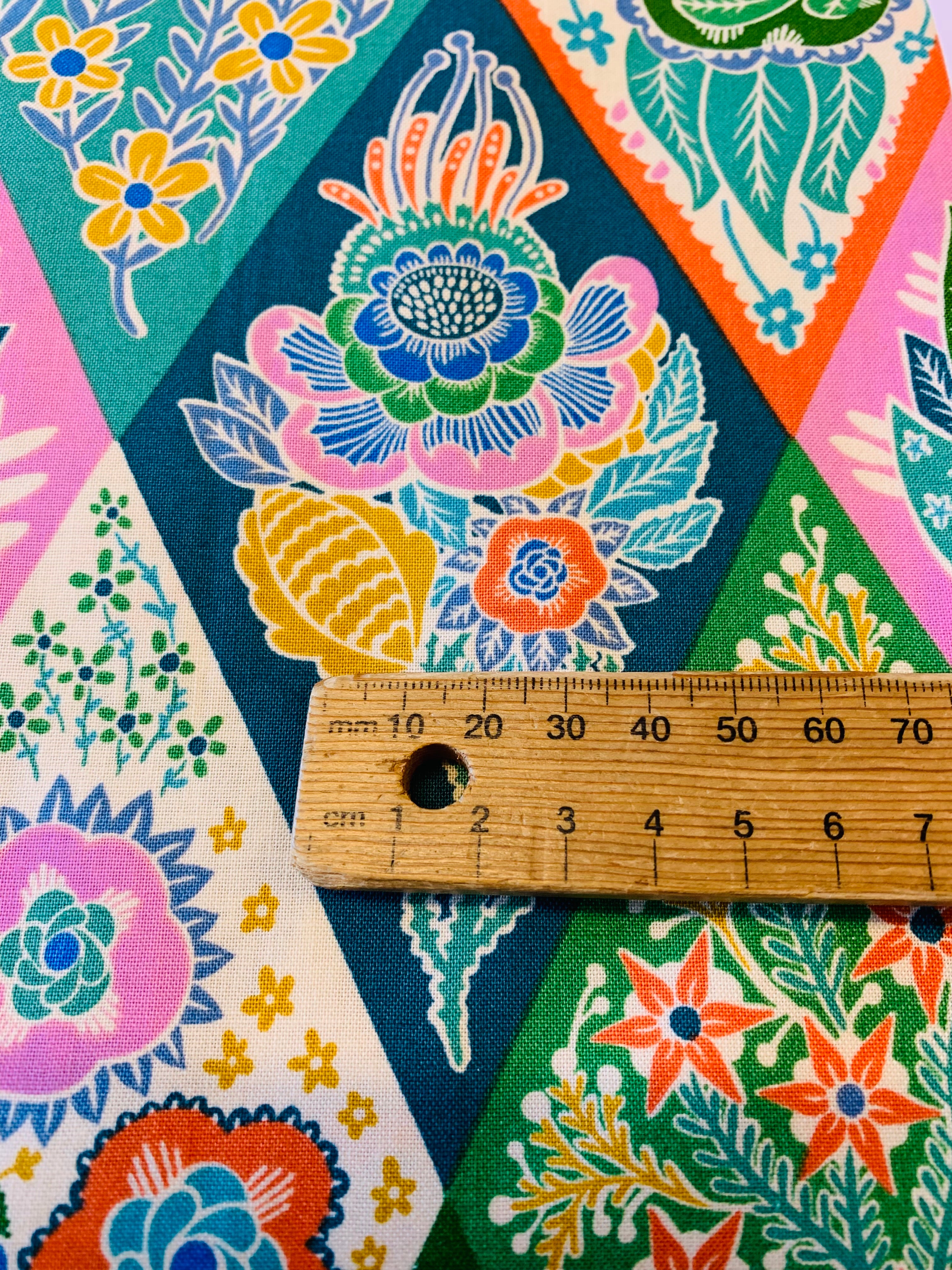 Anna Maria Horner Shooting Star/ Socialite in Jade