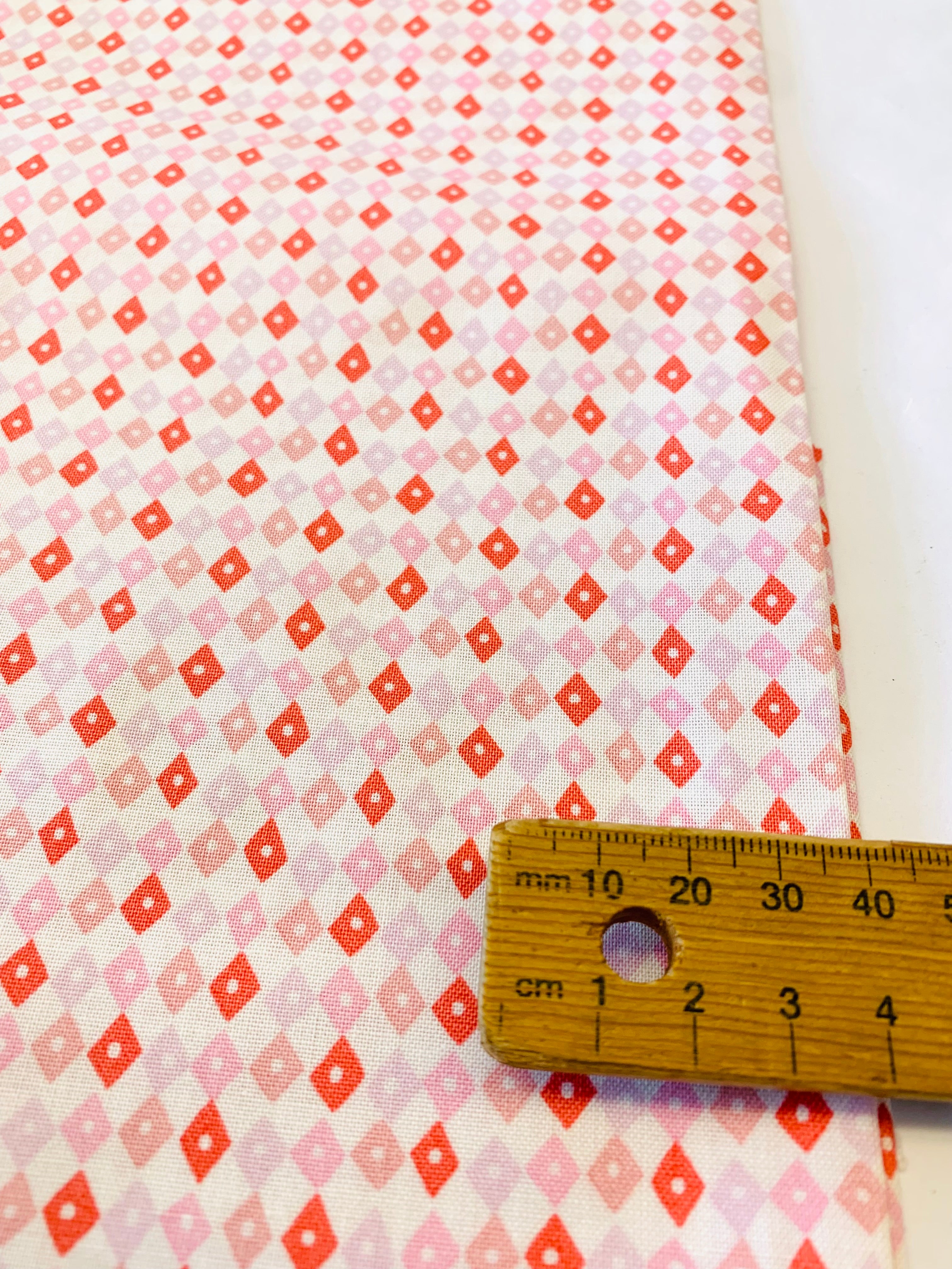 Liberty Cotton Garden Party Collection/ Jester In Pink