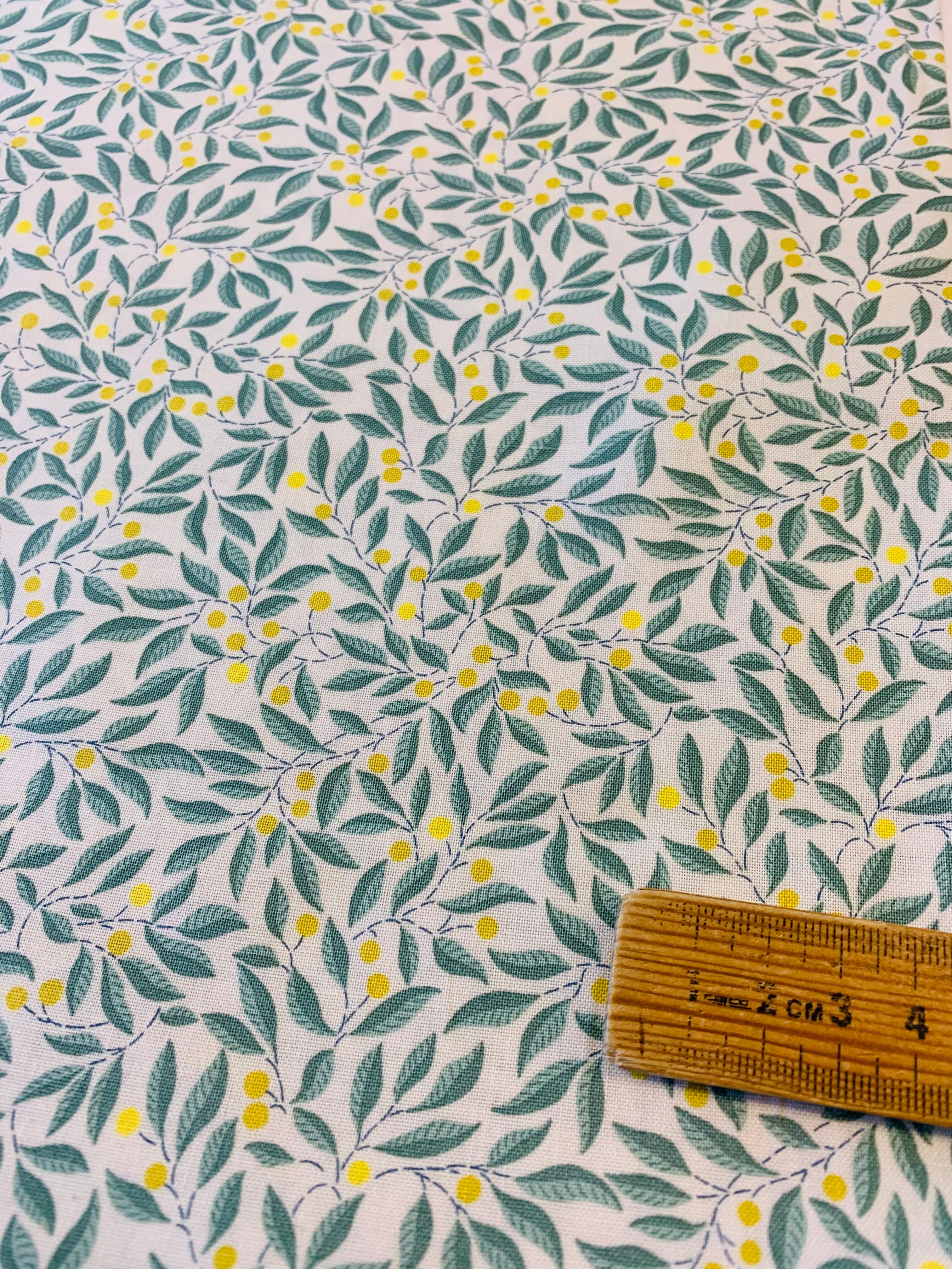 Liberty Lasenby Cotton: Craft Garden/ Willow Stitch