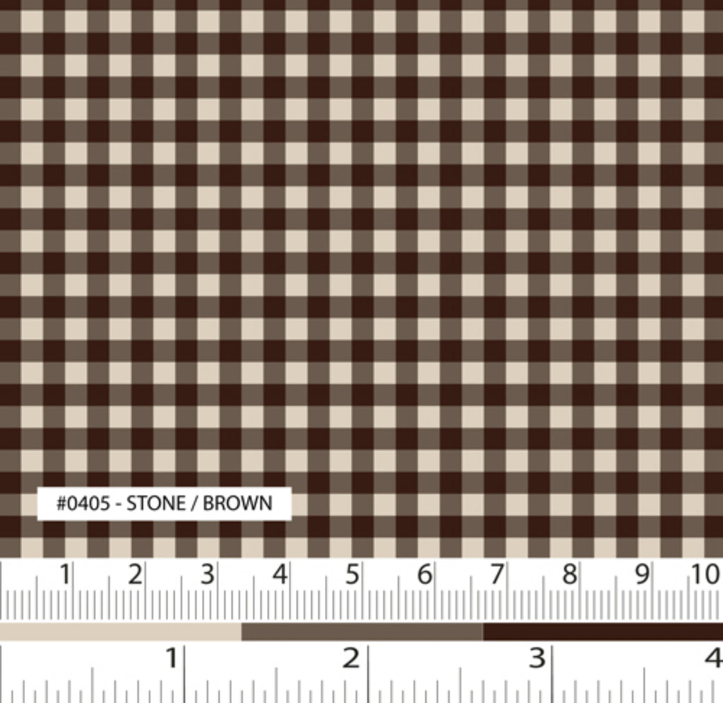 A Day In The Country/ Simplicity Essentials: Stone Brown Check