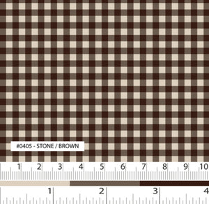 A Day In The Country/ Simplicity Essentials: Stone Brown Check