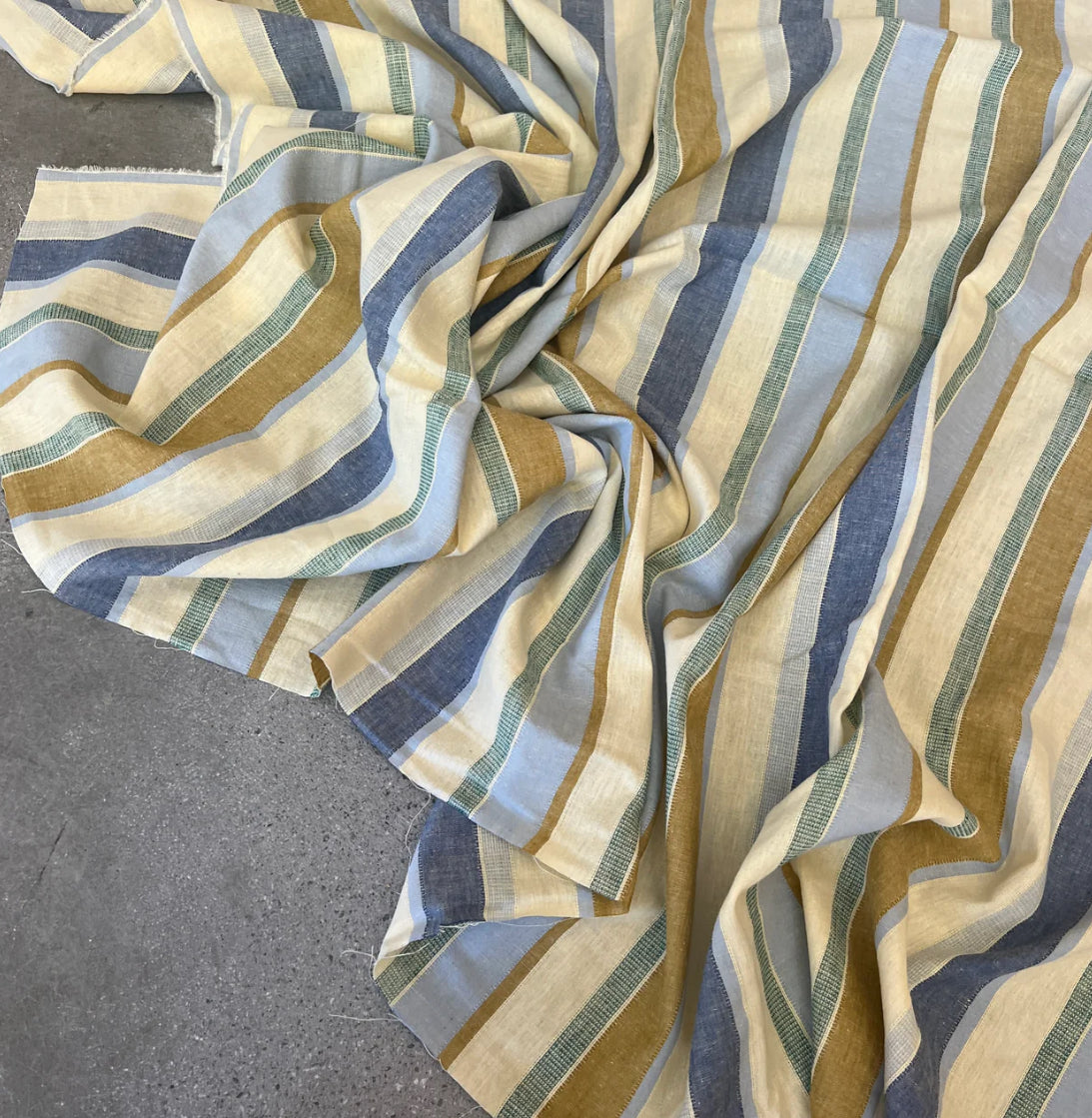 SORRENTO/ Linen Cotton print