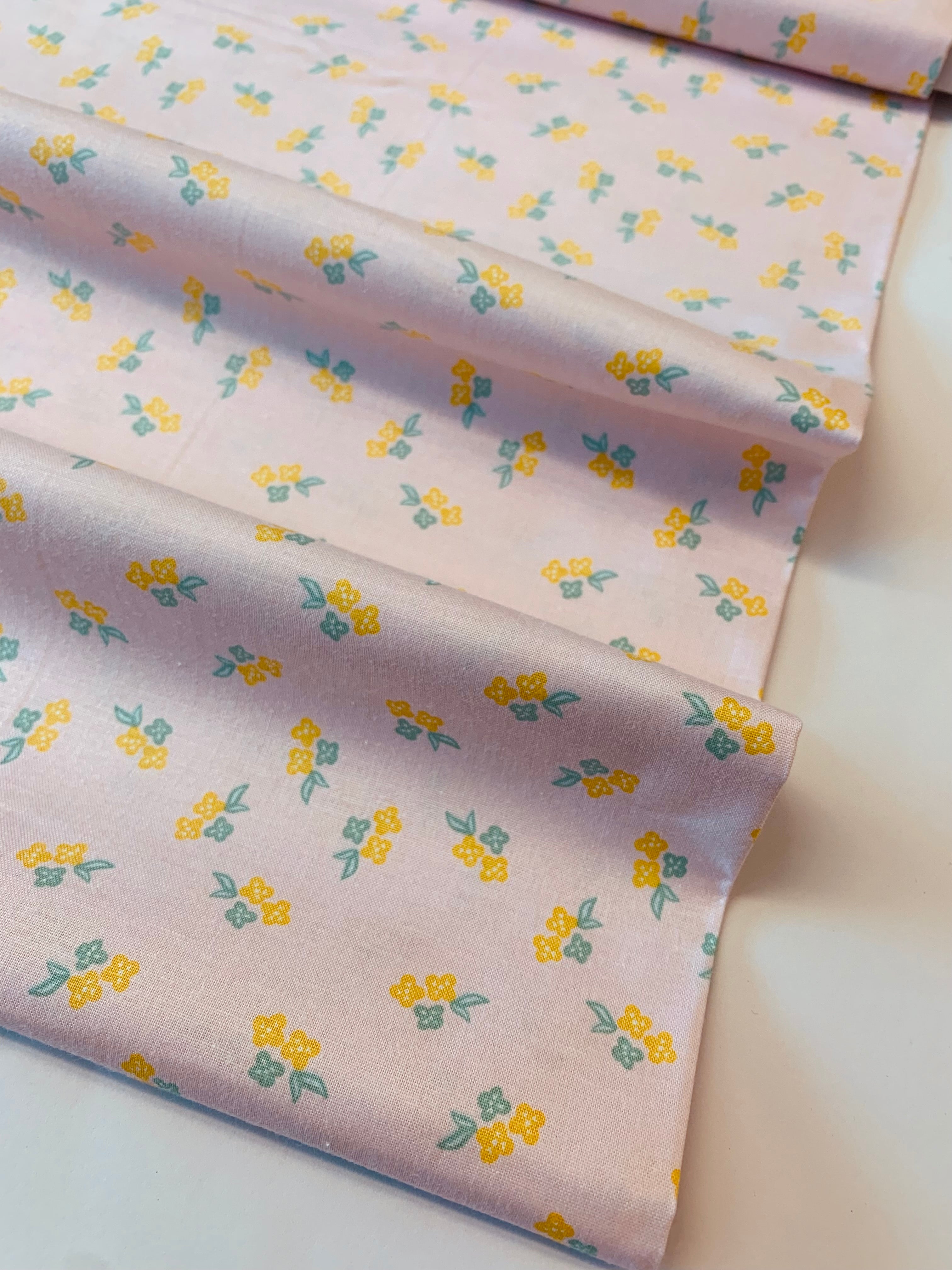 Riley Blake/ Summer Skies and Fireflies Floral in Pink