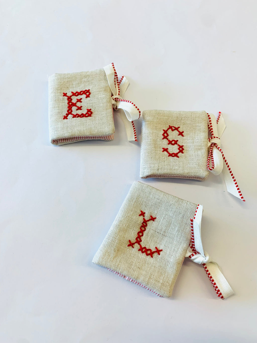 Needle Book/ Monogrammed (Made To Order)