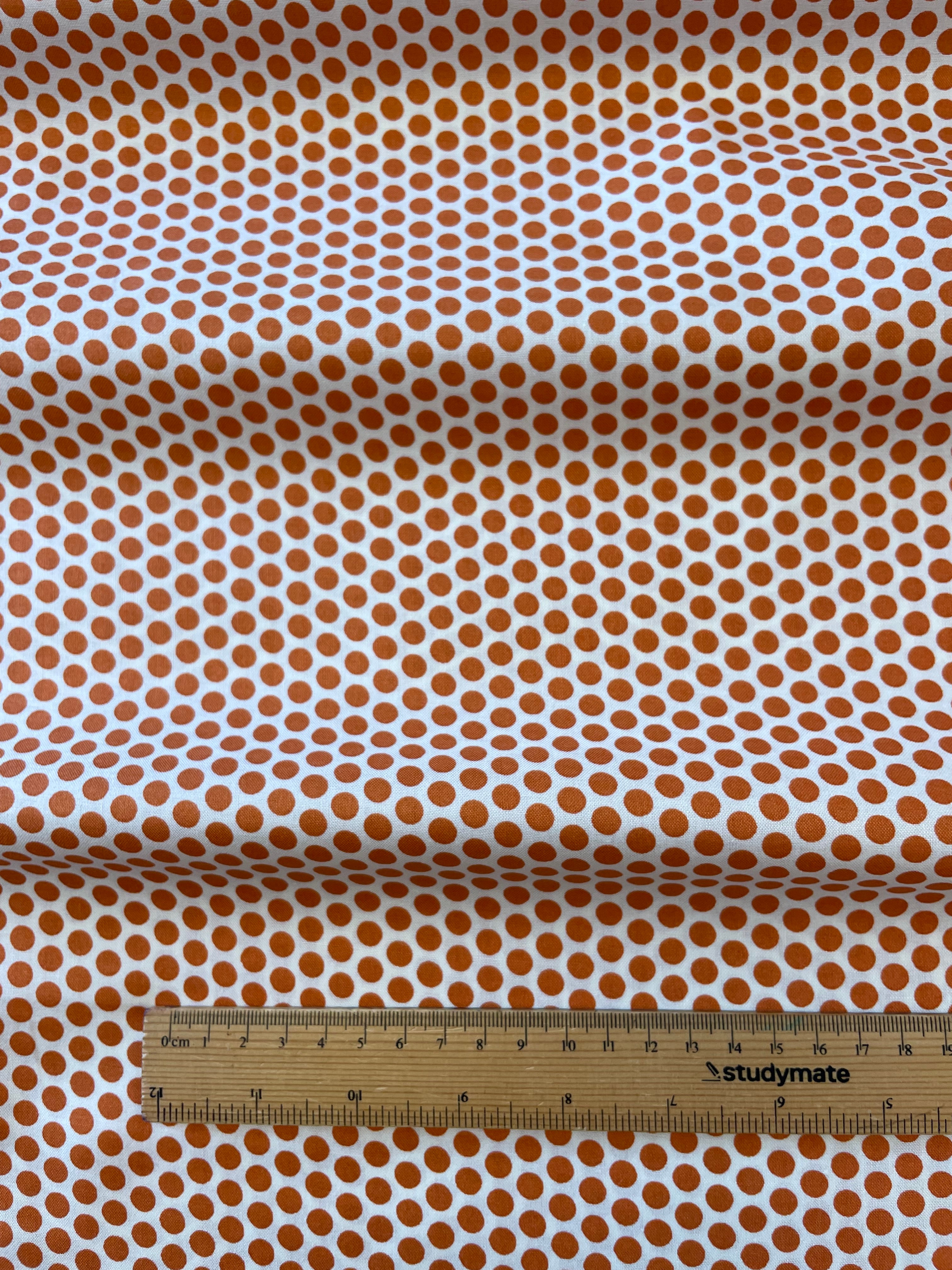Quarter Inch Spots / Orange