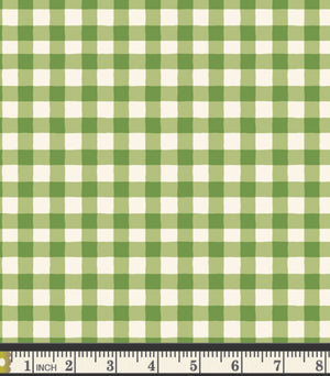 Art Gallery Fabrics/ MARIGOLD Small Plaid Of My Dreams Fern