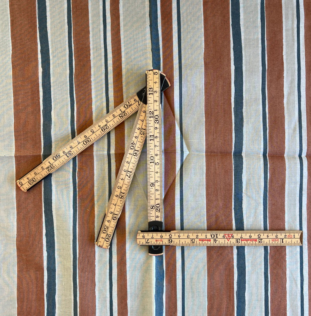 TIDAL/ Cotton Print in Bronze