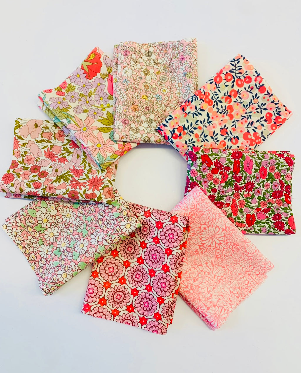 Liberty Tana Lawn/ All Things Pink Fat 16ths Bundle