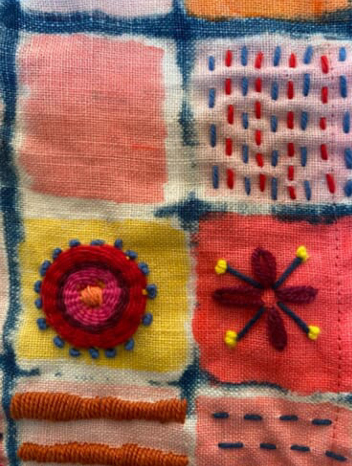 Cath Derksema/ Embroidered Sampler Workshop August 31, 2025