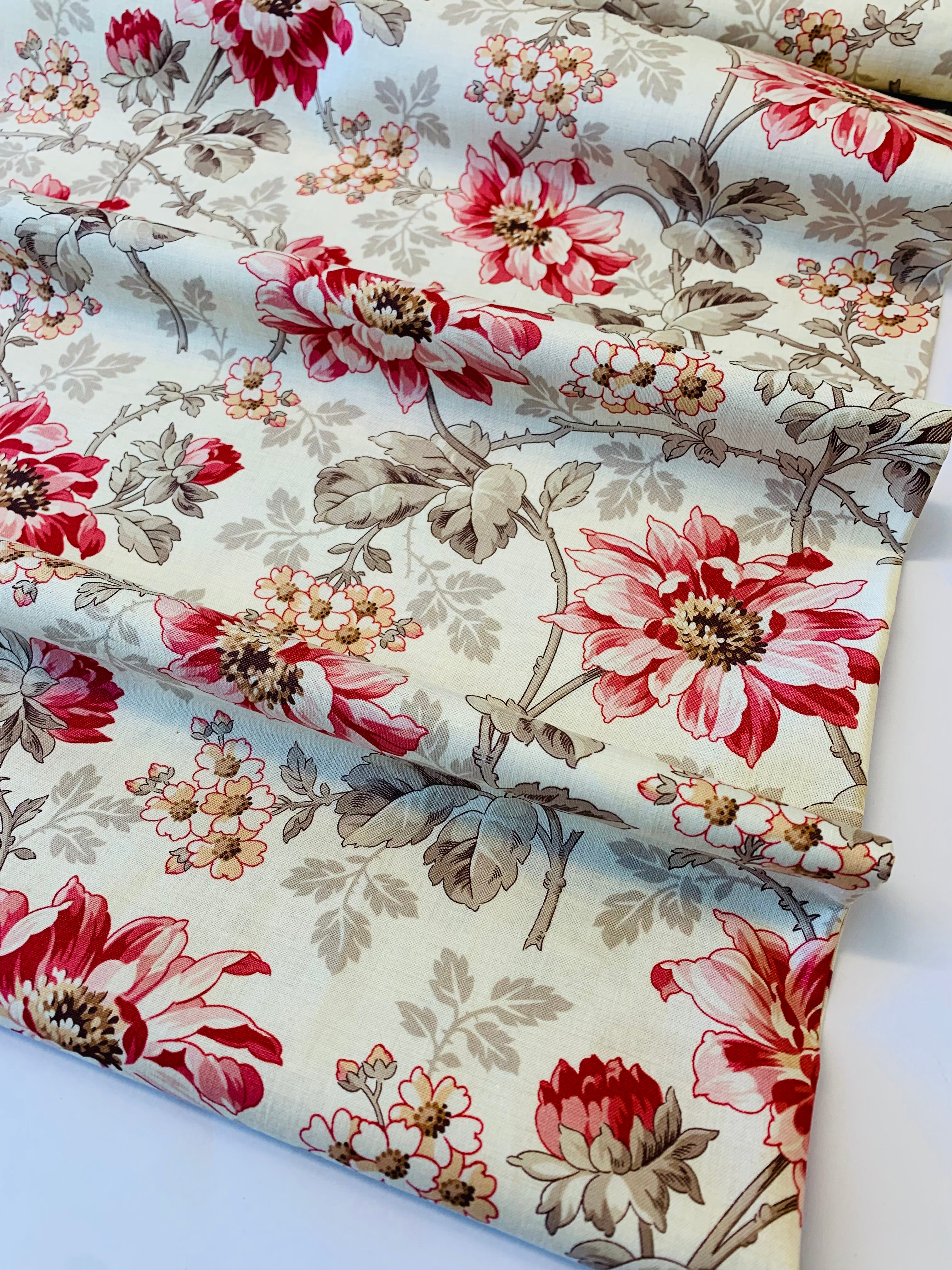 French General Joie de Vivre/ Pearl Floral by Moda