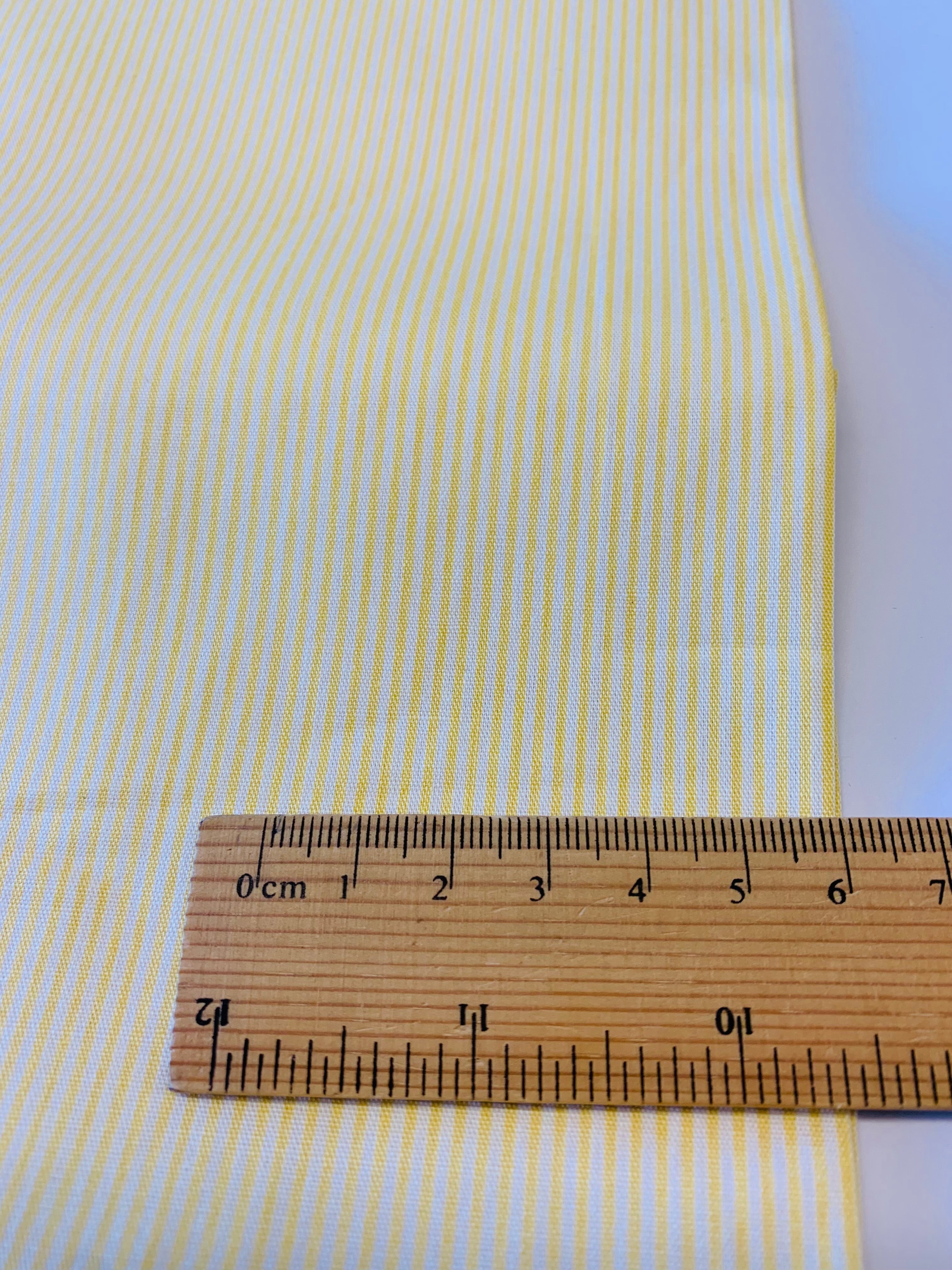 HANDWORKS/ MICRO stripe in Yellow