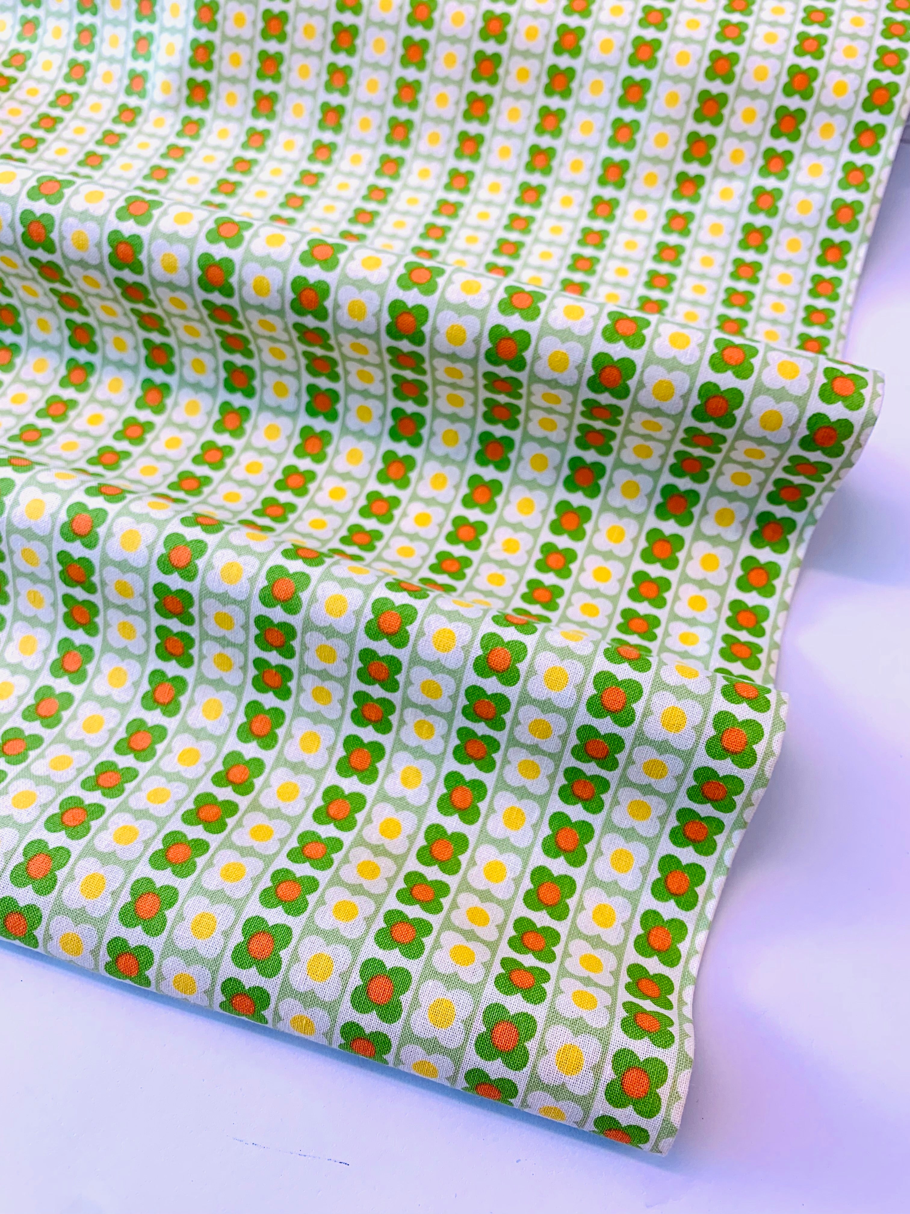 FLOWER DAYS/DAISY Japanese Cotton by Koko Seki