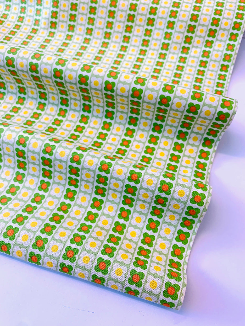 FLOWER DAYS/DAISY Japanese Cotton by Koko Seki