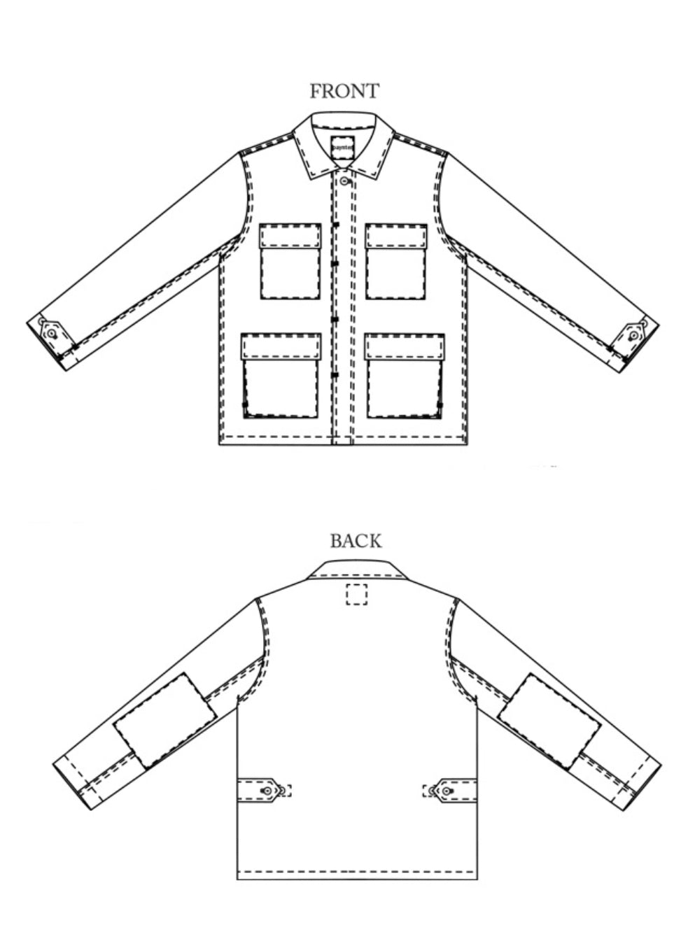 Merchant & Mills/ FIELD JACKET Paynter Jacket Co. Sewing Pattern/ XS-XXL