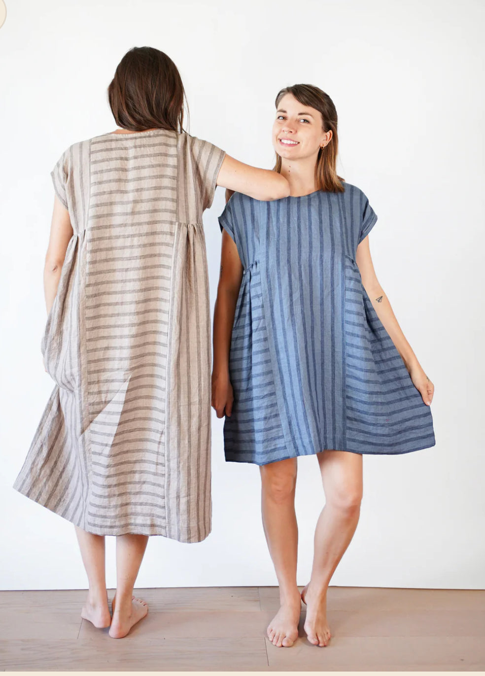 Matchy Matchy Sewing Club/ Collage Gather Dress PDF