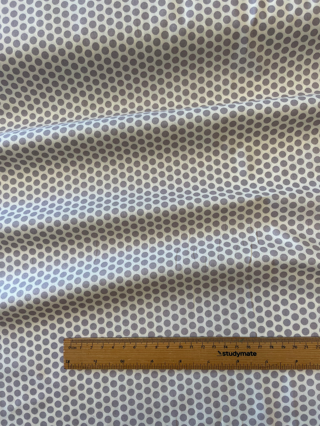 Quarter Inch Spots / Grey