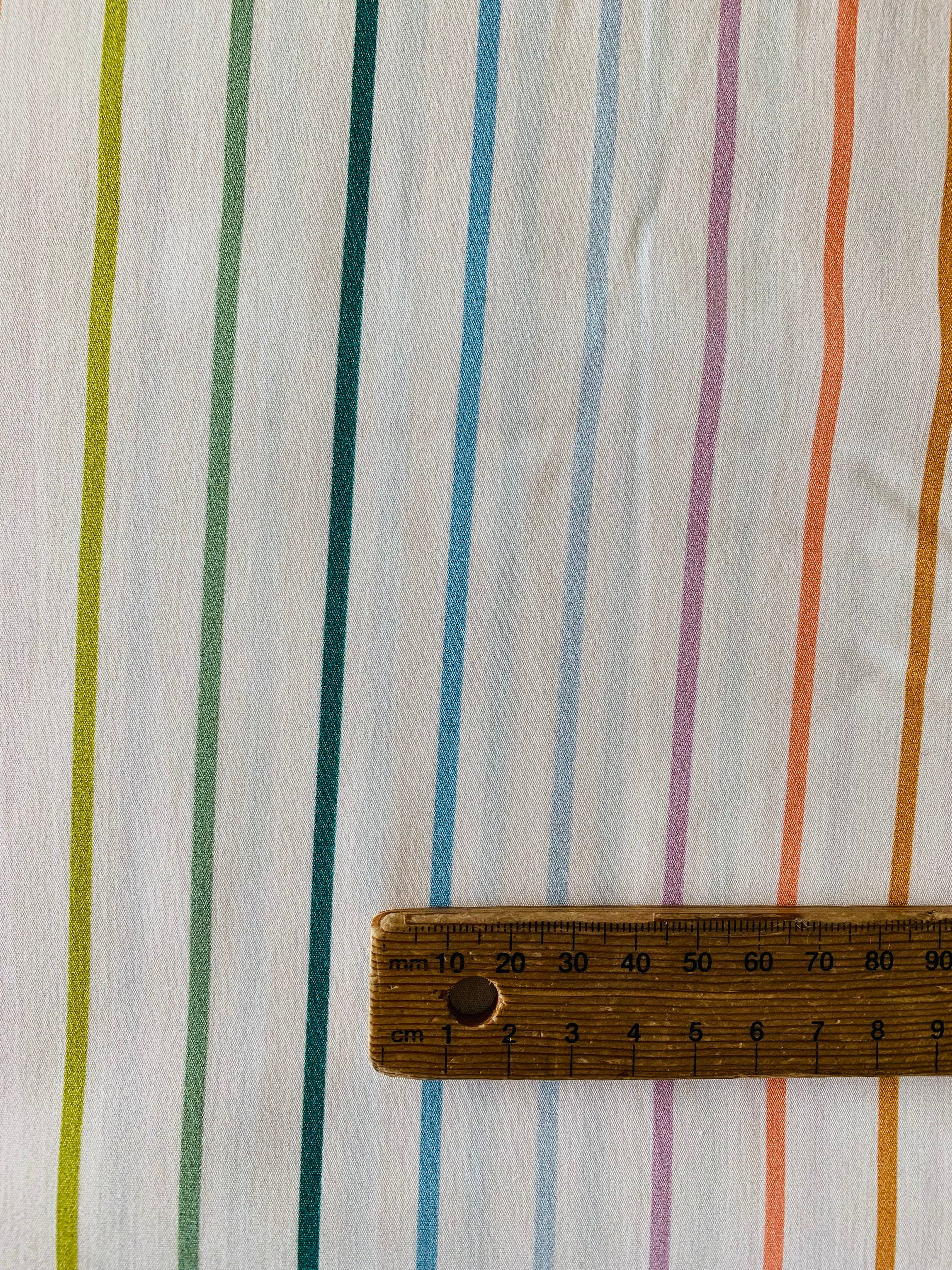 Art Gallery Fabrics Slow Summer/ Tiny Stripe Pearl