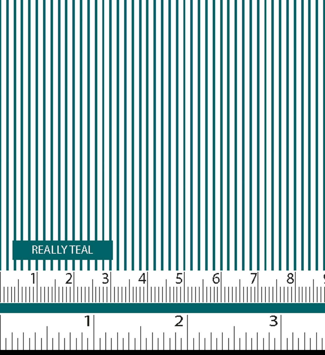 Palette Pleasures: Line in Really Teal