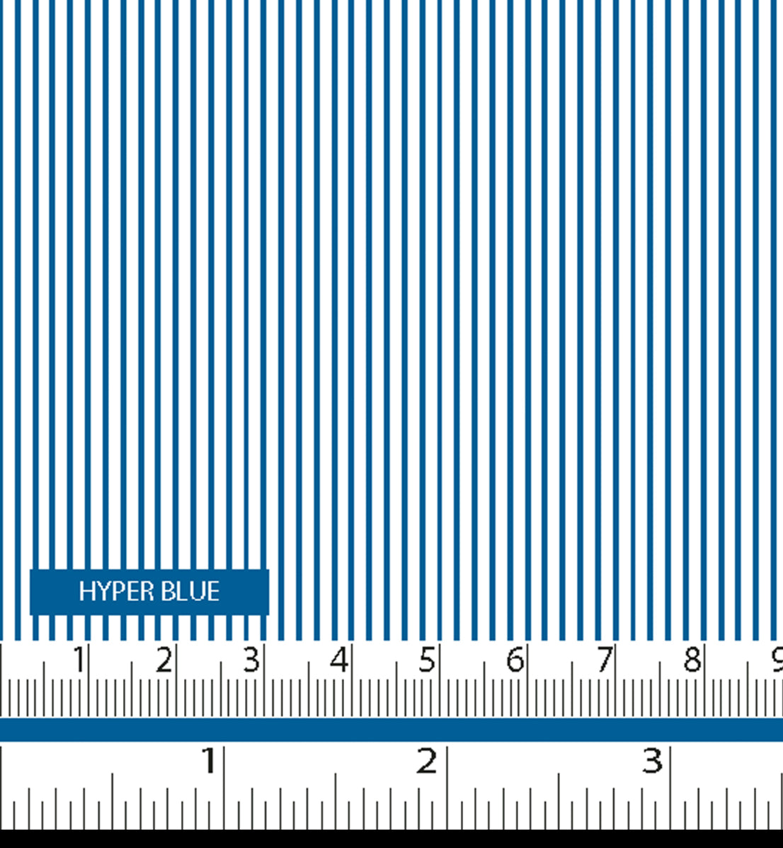 Palette Pleasures: Line in Hyper Blue