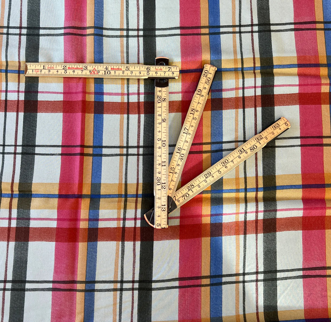 CLASH/ Rayon Mix Print