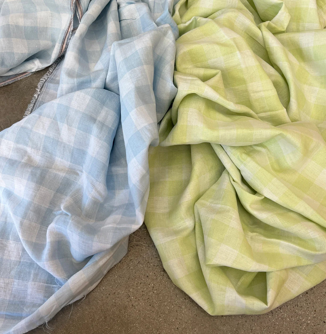 GIGI Linen/Cotton Check