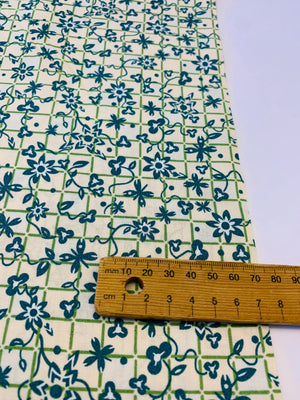 Liberty Cotton Garden Party Collection/ Blooming Trellis