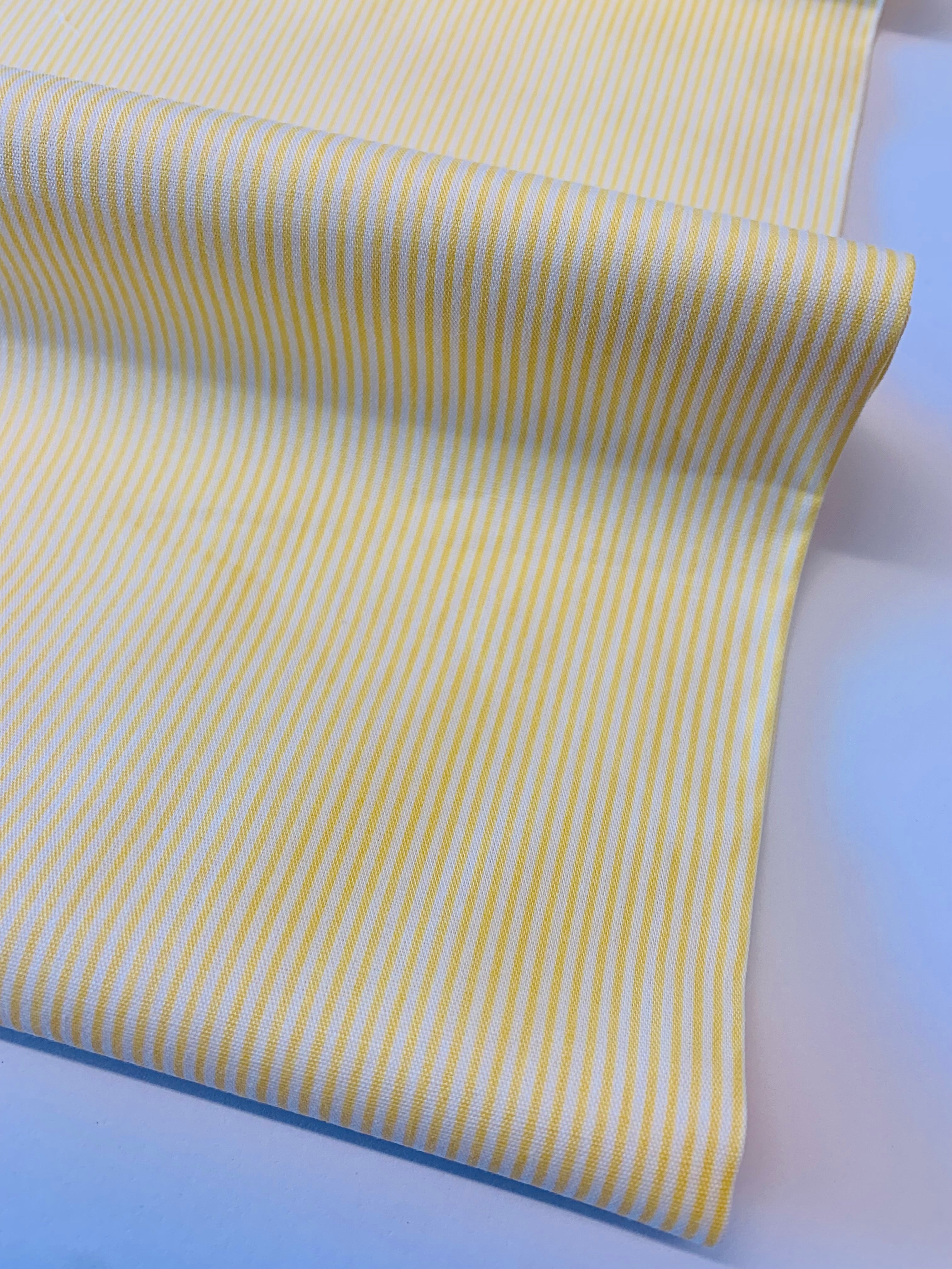 HANDWORKS/ MICRO stripe in Yellow