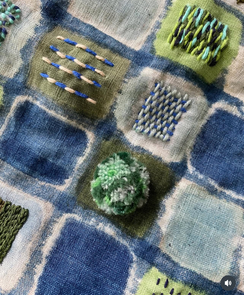 Cath Derksema/ Embroidered Sampler Workshop August 31, 2025