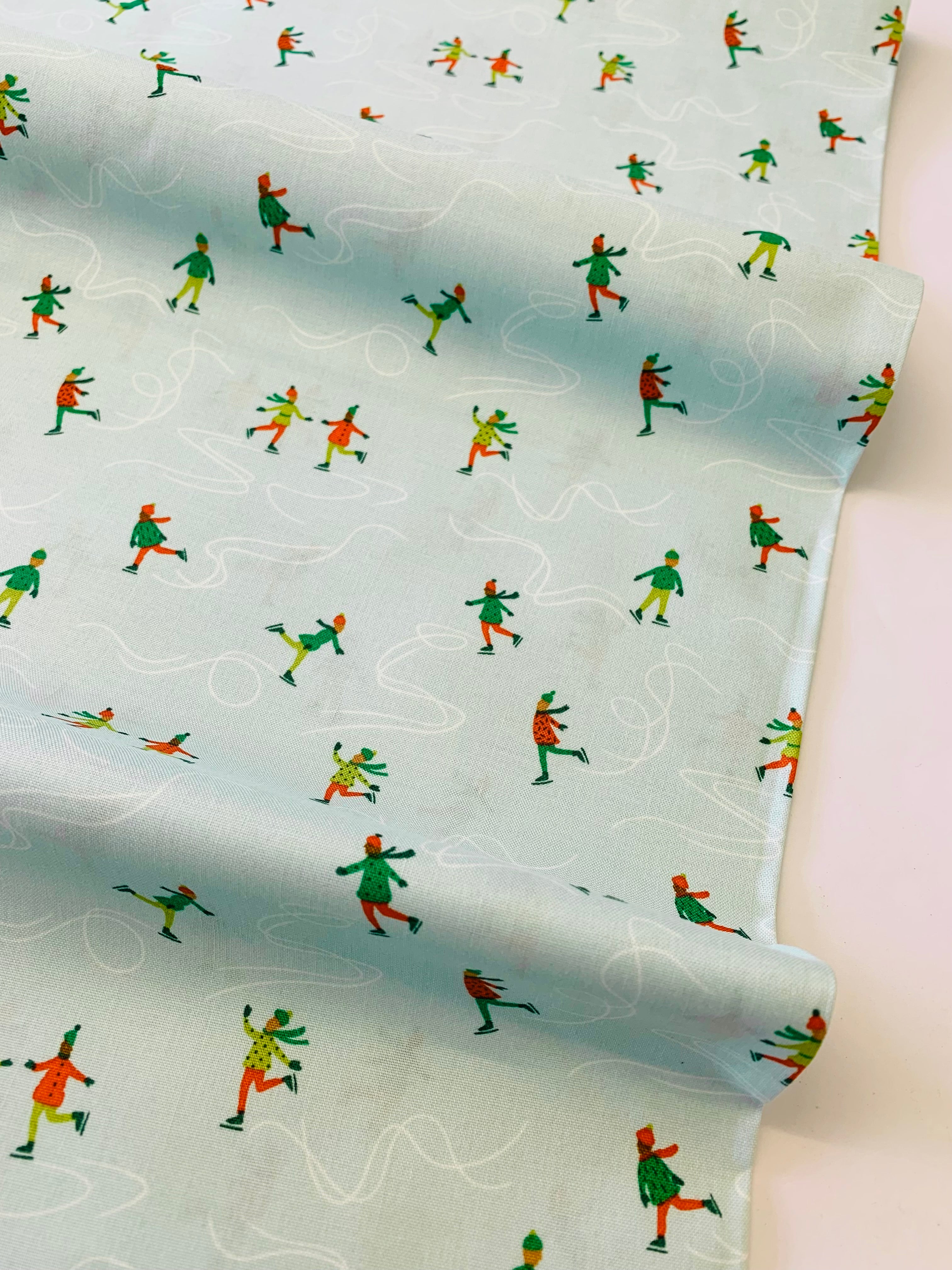 Liberty Cotton Festive Fair Collection/ Ice Dancing