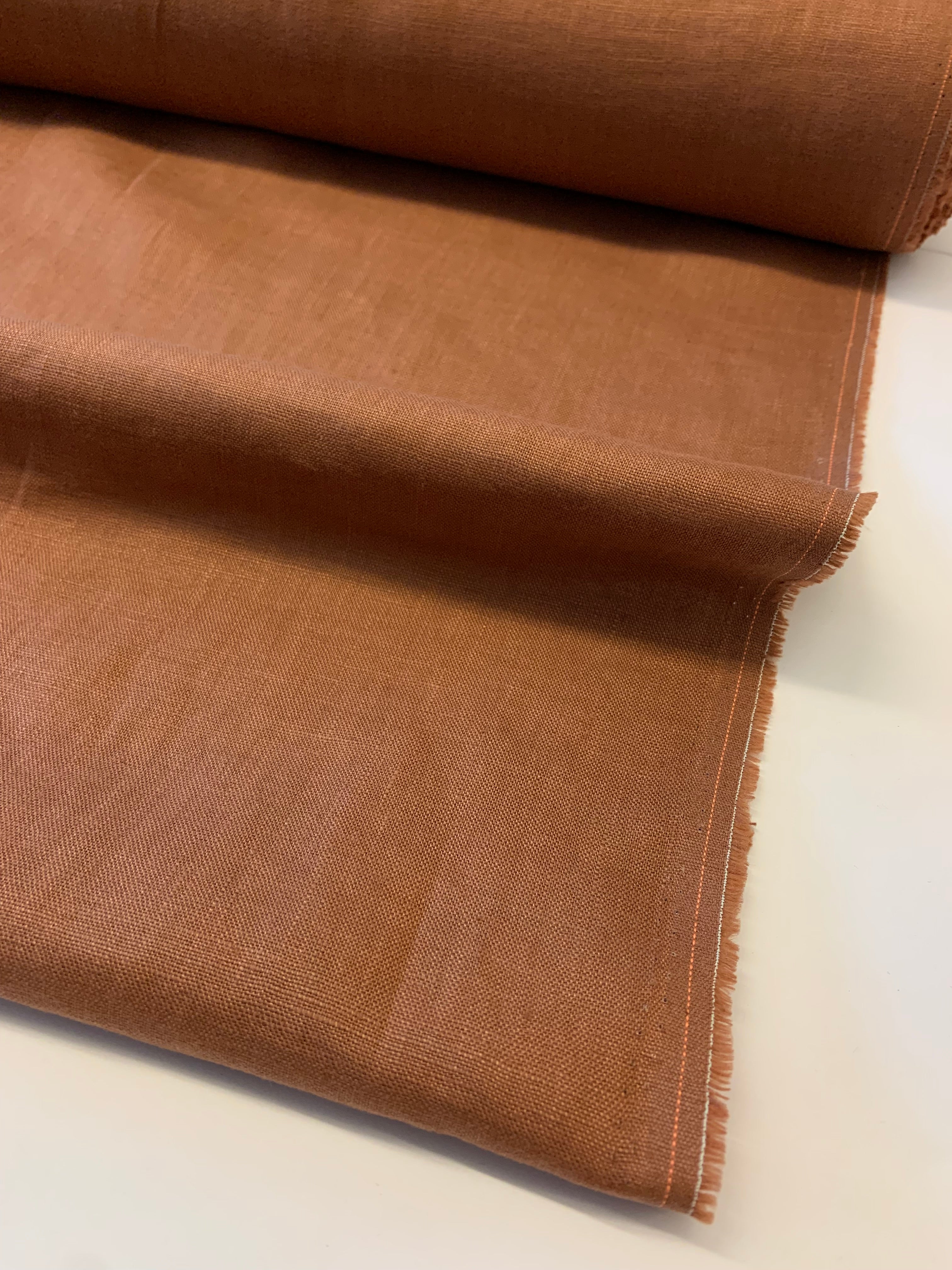 Heavy Weight Linen/ Amber