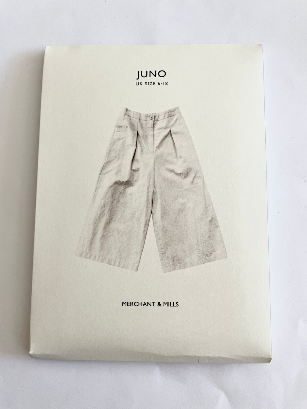 Merchant & Mills Juno Culotte Trousers Paper Sewing Pattern: 6-18