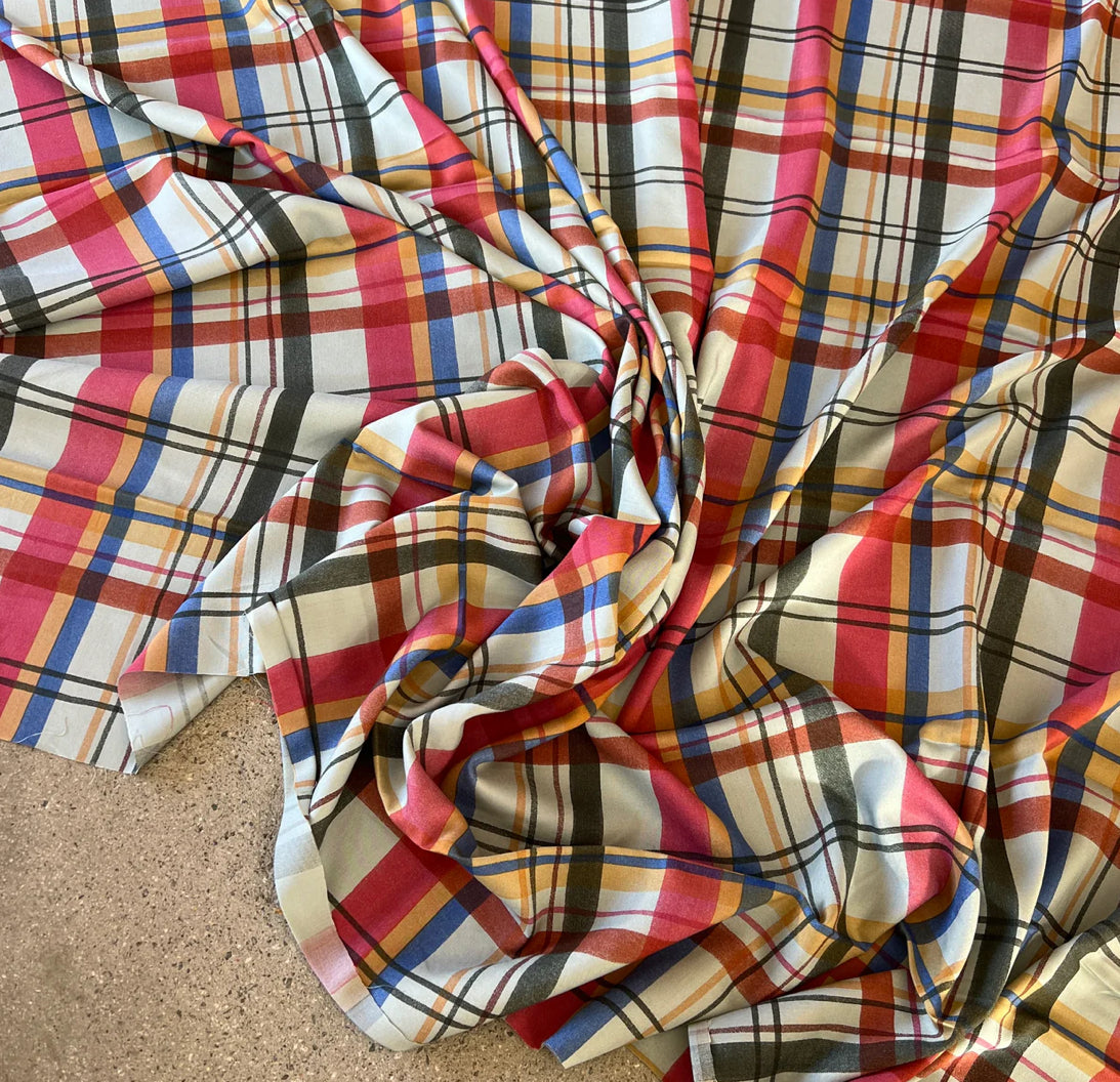 CLASH/ Rayon Mix Print