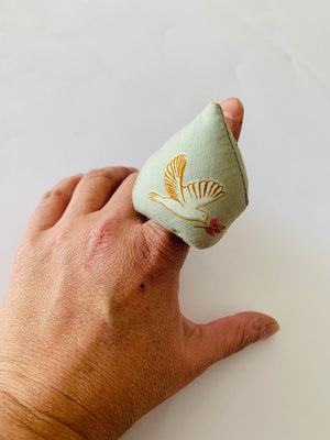 Finger Pin Cushion / When Doves Cry