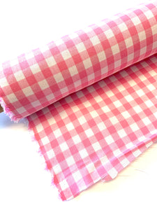 COTTON GINGHAM CHECK 1/4 inch