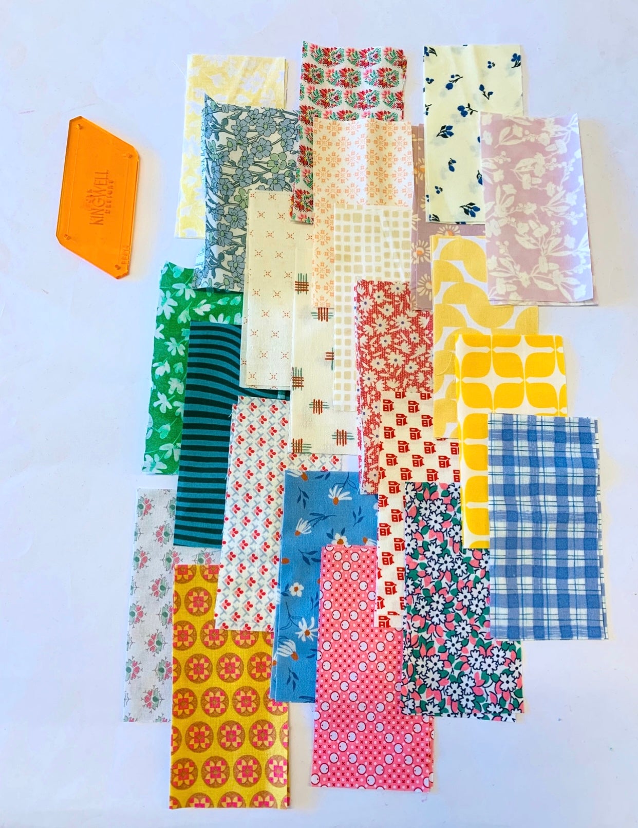 BEGINNER FRIENDLY STARTER KIT/ Postcard Project Kit #14 Rhomboid